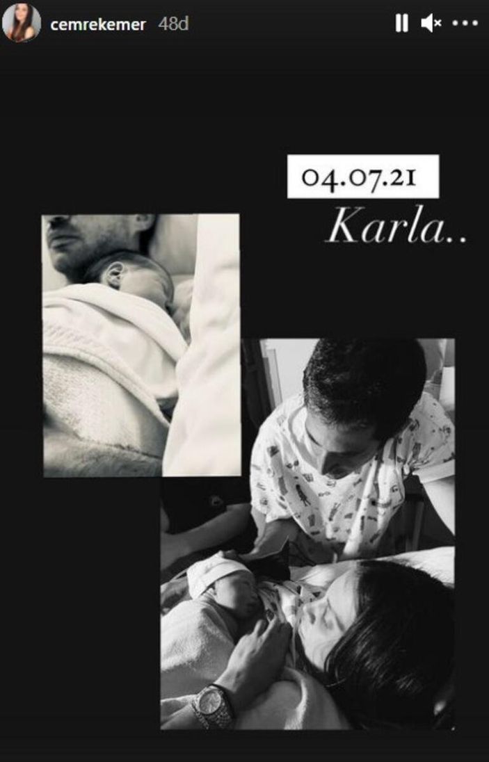 Cemre Kemer anne oldu