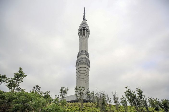 Çamlıca Kulesi'ni Haziran ayında 39 bin 174 kişi ziyaret etti