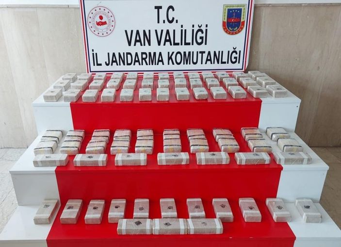 i Van’da 41 kilogram eroin maddesi ele geçirildi