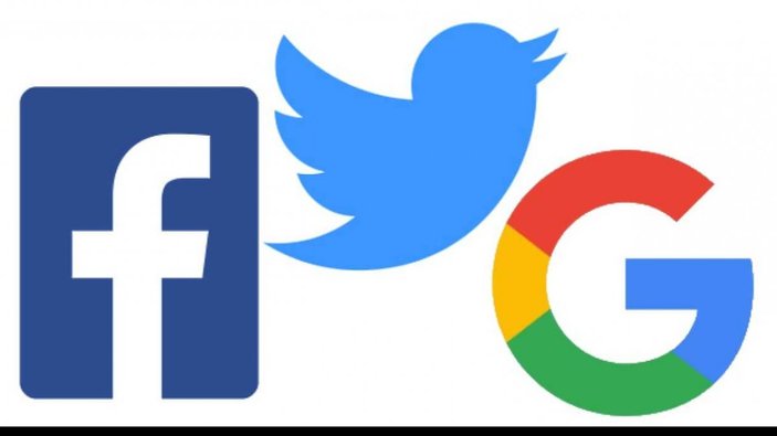 facebook, google, twitter