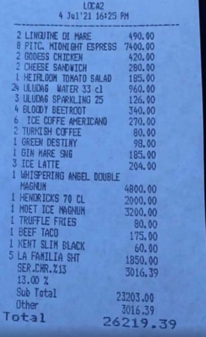 Bodrum'da, yeme-içme fiyatları cep yakıyor