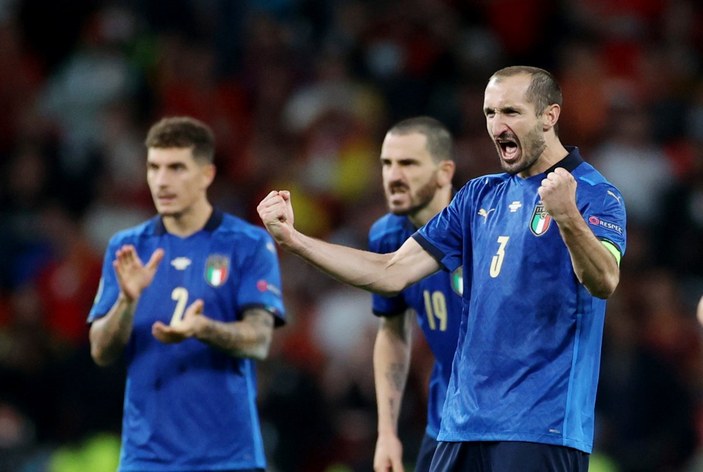EURO 2020'de İspanya'yı penaltılarda eleyen İtalya finalde