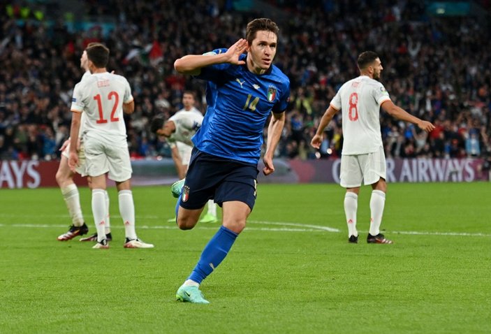 EURO 2020'de İspanya'yı penaltılarda eleyen İtalya finalde