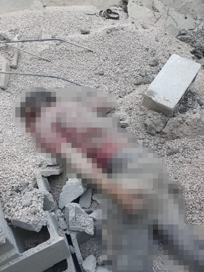 Gaziantep’de işçinin üzerine tavan çöktü