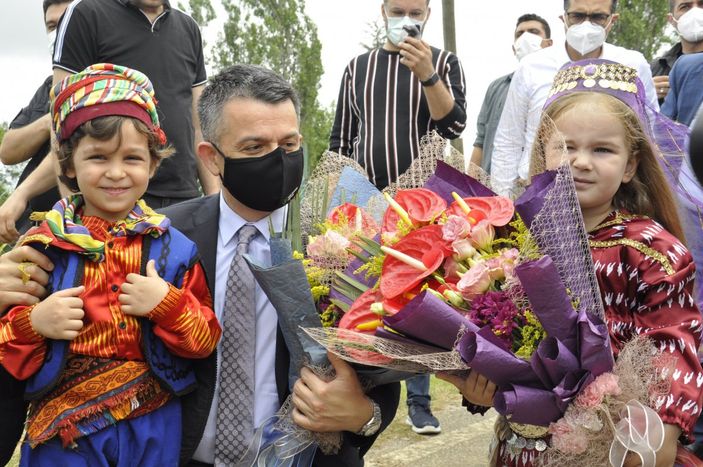 Fatih Dönmez ve Bekir Pakdemirli, Küçükelmalı Tabiat Parkı’nın açılışına katıldı