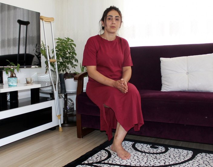 Antalya'da eşinin saldırısına uğrayıp bacağını kaybetti: Ölmek istemiyorum