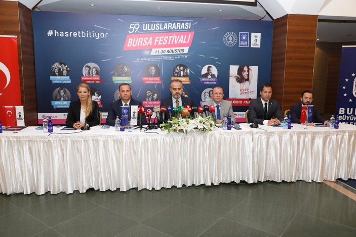 Bursa'da geçen sene ertelenen festivaller bu sene yeniden düzenlenecek
