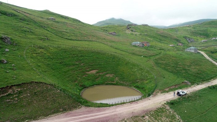 Gümüşhane'deki Dipsiz Göl'ü kurtarma planı başarısız oldu: Çamura döndü