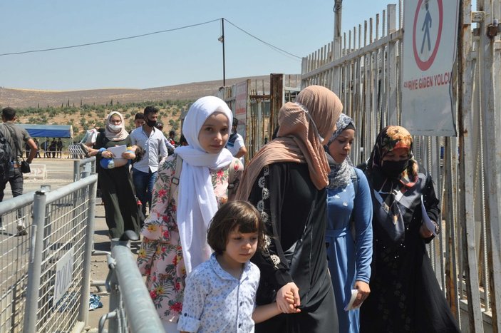Türkiye'den 4 bin 513 Suriyeli bayram tatili için ülkesine gitti