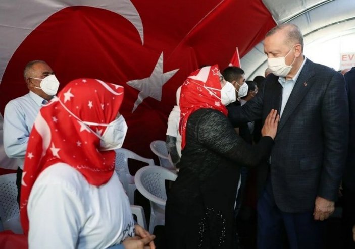 Diyarbakır annesinden Erdoğan'a: Senin sayende bu gücü buluyoruz