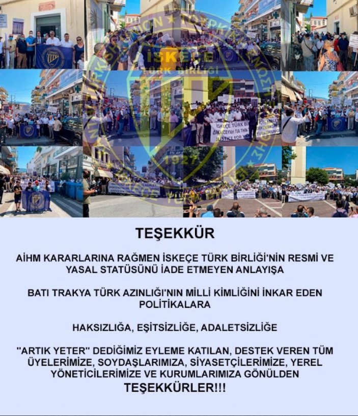 Dışişleri Bakanlığı’ndan Türk azınlığının haklarını tanıması için Yunanistan’a çağrı