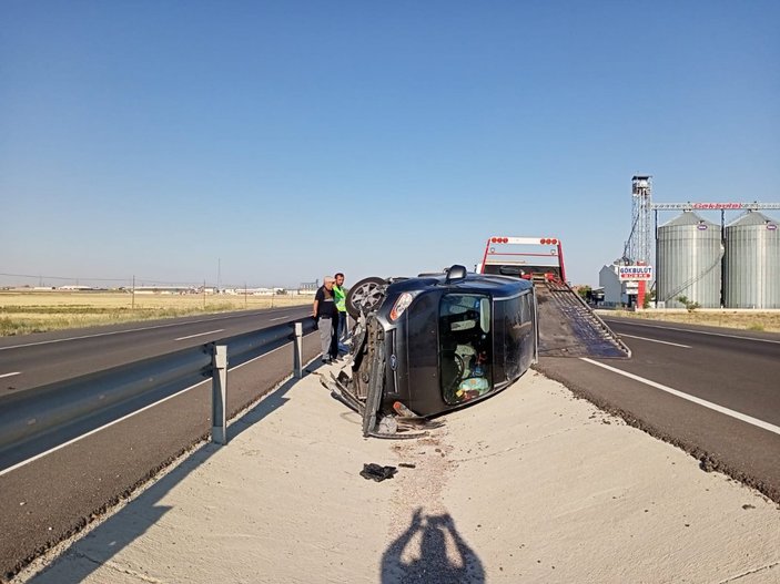Aksaray'da kazadan kaçan sürücü kaza yaptı: 6 yaralı