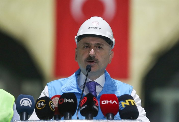 Halkalı-İstanbul Havalimanı metrosunun inşaatı sürüyor