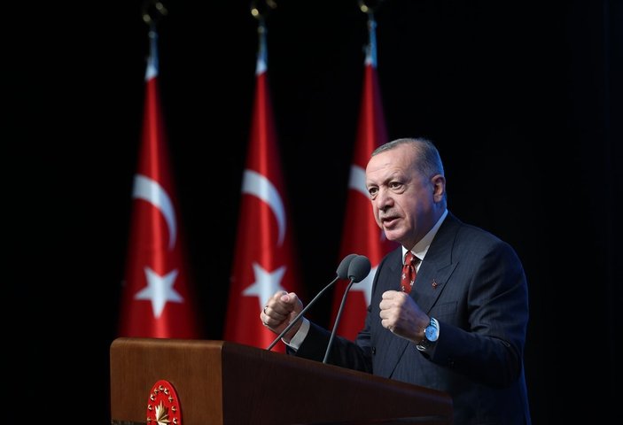 Cumhurbaşkanı Erdoğan, 'Türkiye Gençlik Zirvesi' programına katıldı