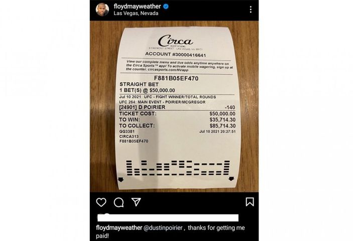 Floyd Mayweather'ın servetine Conor McGregor katkısı