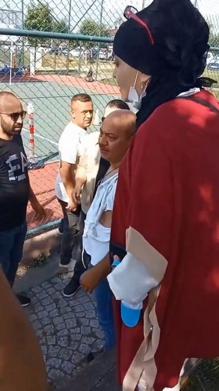 d Sultangazi’de piknik alanında kavga kamerada