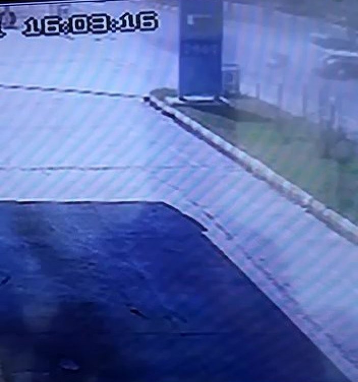 Aydın'da motosikletlinin öldüğü kaza kamerada