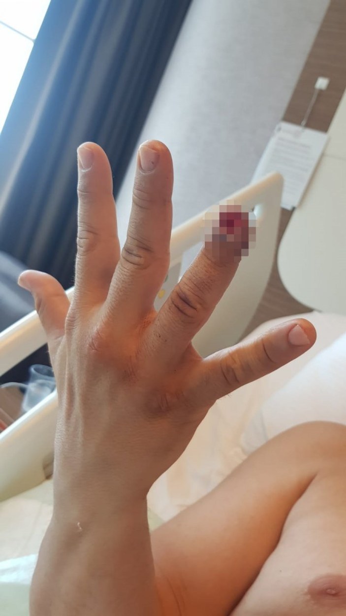 Beyoğlu’nda güvenlik görevlisinin parmağını koparan kadın tutuklandı