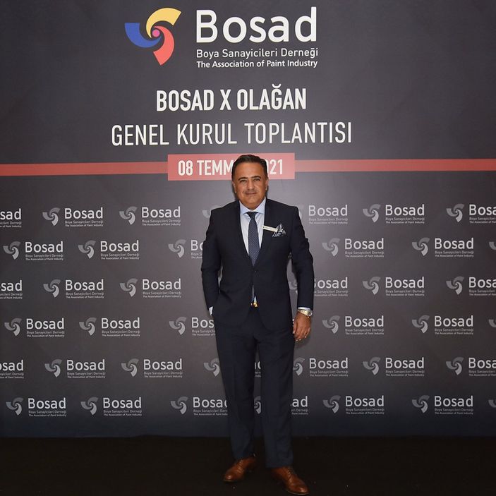 Boya Sanayicileri Derneği Başkanlığı’na Yeniden M. Akın Akçalı Seçildi