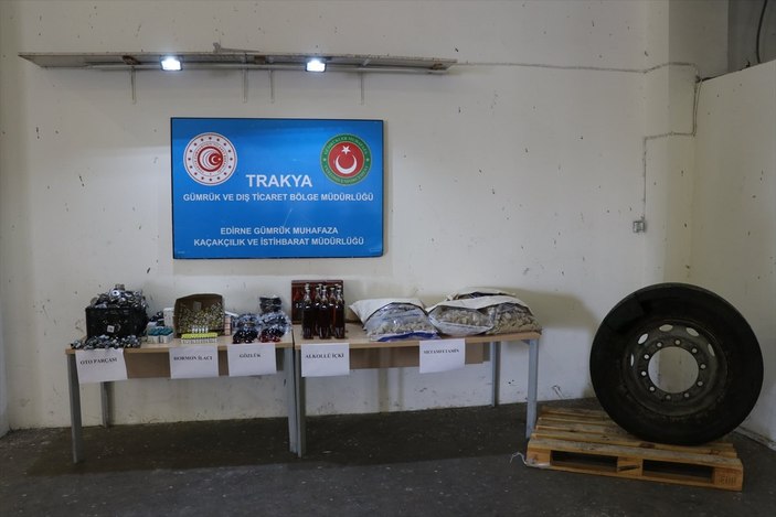 Kapıkule'de uyuşturucu ve hormon ilacı operasyonu