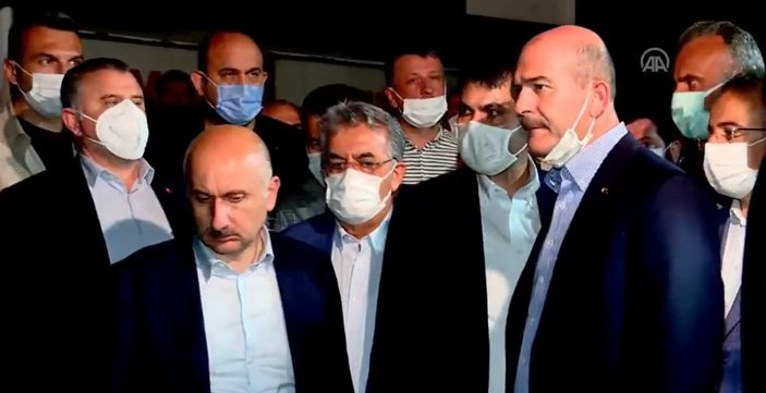 Cumhurbaşkanı Erdoğan'ın talimatıyla 3 bakan Rize'ye gitti