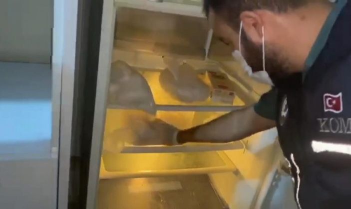 i Bursa'da buzdolabına saklanmış uyuşturucu bulundu