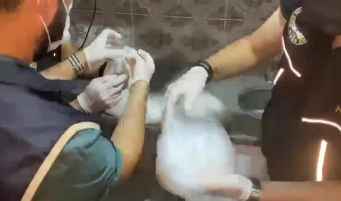 i Bursa'da buzdolabına saklanmış uyuşturucu bulundu