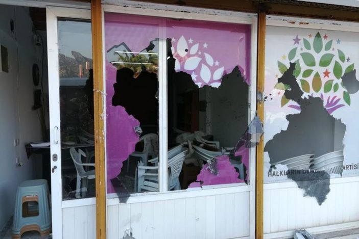 HDP Marmaris ilçe binasına saldırıda FETÖ bağlantısı
