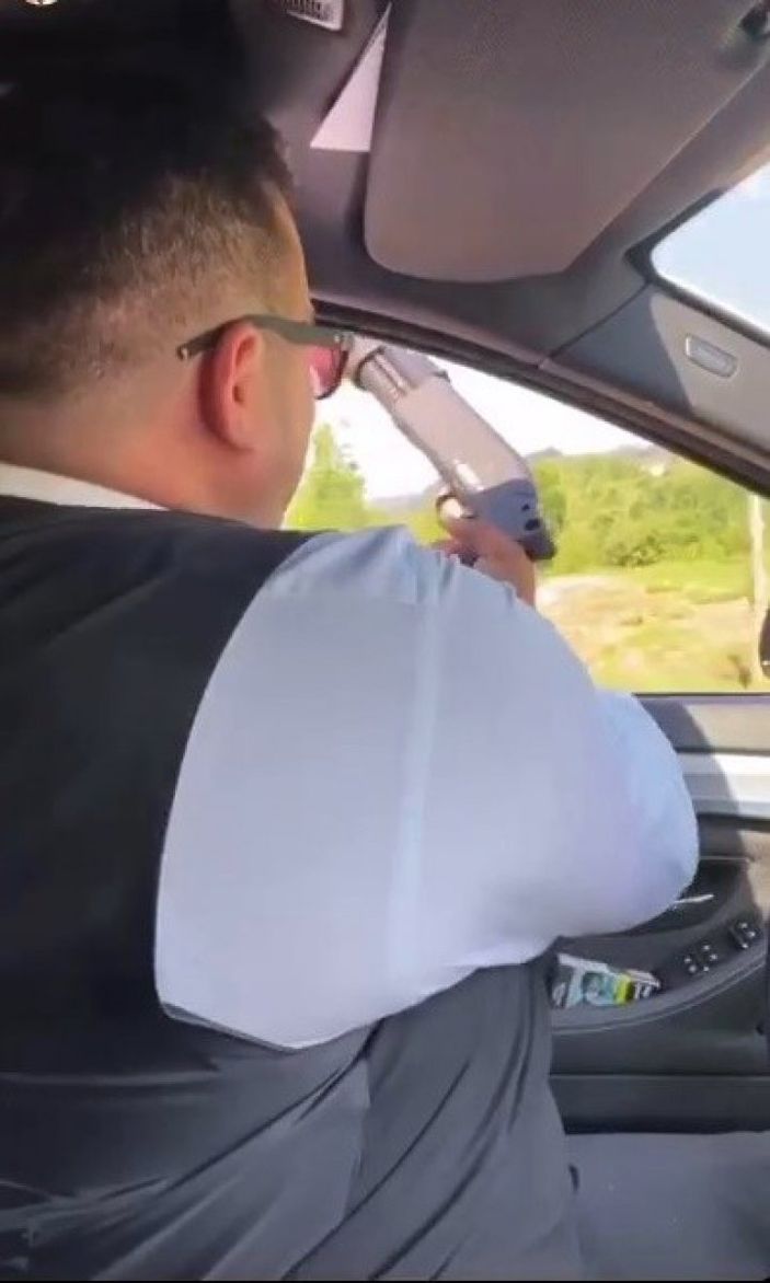 İ Sakarya'da magandalık yaptığı yetmedi, sosyal medyada da paylaştı