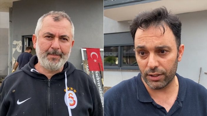 Almanya’da selden etkilenen Türkler: Dua etmekten başka çaremiz yoktu