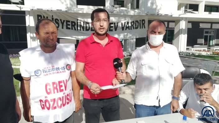 Antalya'da 723 günlük en uzun grev, mahkeme kararıyla bitti
