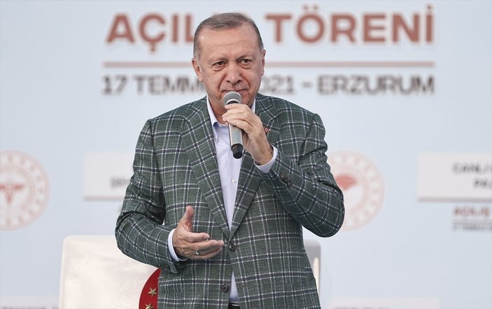 Cumhurbaşkanı Erdoğan: Cudi'yi, Gabar'ı, Tendürek'i teröristlerin başına geçirdik