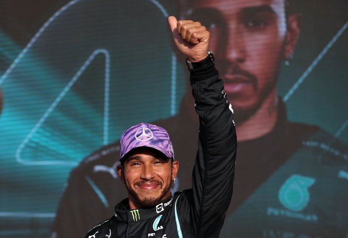 F1 Büyük Britanya Grand Prix'sinde sıralamada Lewis Hamilton galip