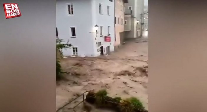 Avusturya'da sel felaketi