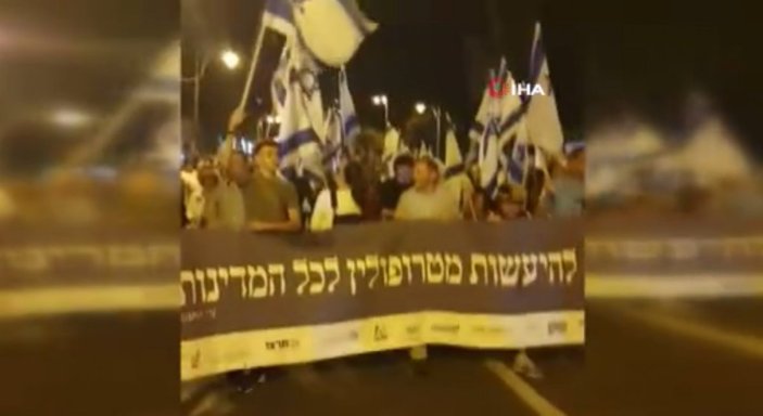 Doğu Kudüs’te fanatik Yahudiler yürüyüş düzenledi