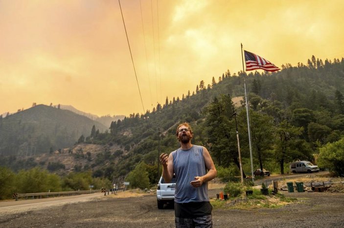 ABD, orman yangınlarının etkisi altında