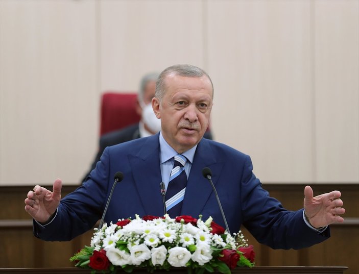 Cumhurbaşkanı Erdoğan'ın KKTC Meclisi'ndeki konuşması