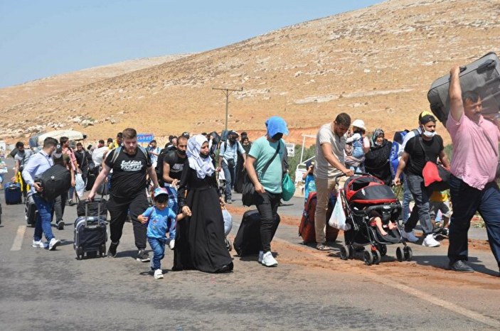 44 bin 220 Suriyeli bayram için ülkesine gitti