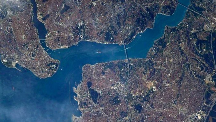 ABD'li astronotun Türkiye paylaşımı