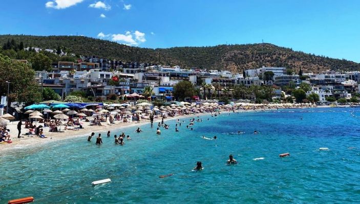 Bodrum'da bayram yoğunluğu