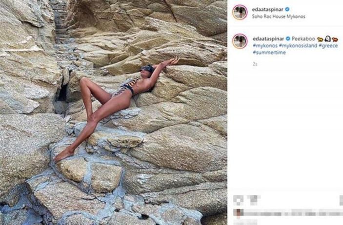 Eda Taşpınar'ın 20 milyon TL'lik evine ilginç ilan! İddialı pozu hemen kaldırıldı...