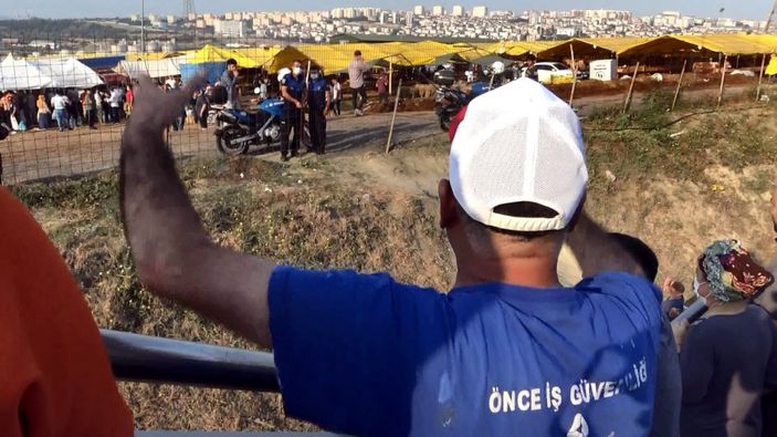 Avcılar'da kaçak kurban kesimi gerginliğe neden oldu