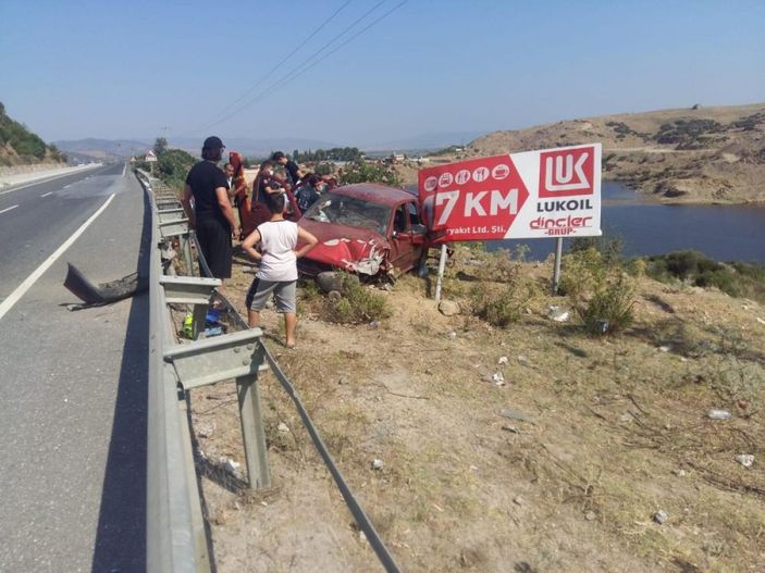 i Aydın'da trafik kazası: 3 yaralı