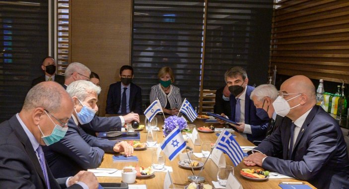 İsrail ile Yunanistan arasında Kıbrıs görüşmesi