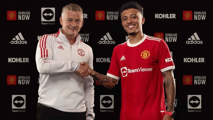 Jadon Sancho Manchester United'da