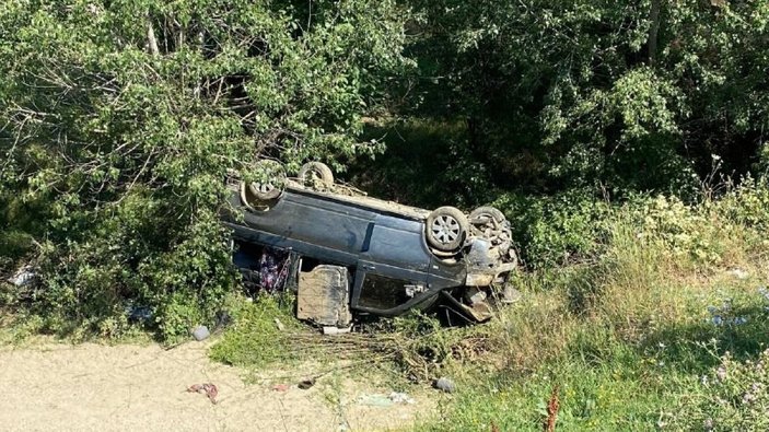Kastamonu'da işçi minibüsü devrildi: 1 ölü, 8 yaralı