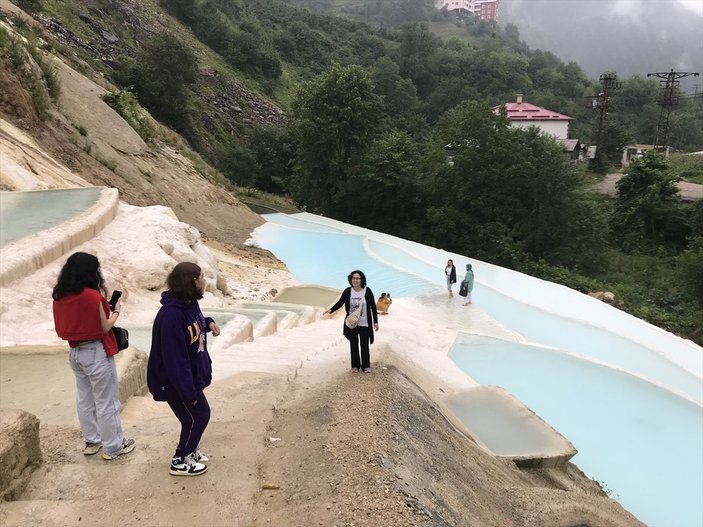 Giresun’un Dereli ilçesi binlerce turist tarafından ziyaret edildi
