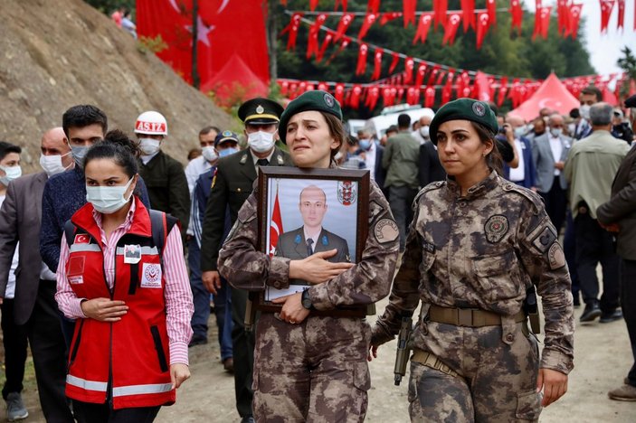 Şehit Fatih Güney, Ordu'da son yolculuğuna uğurlandı