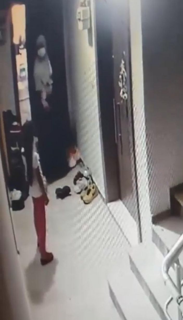 Eskişehir’de kızına gözcülük yaptırıp hırsızlık yaptı