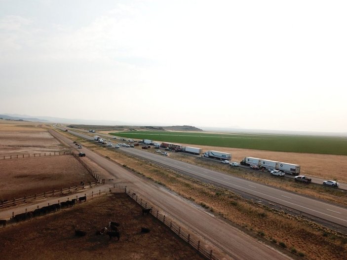 ABD’de kum fırtınası kazaya neden oldu: 7 ölü